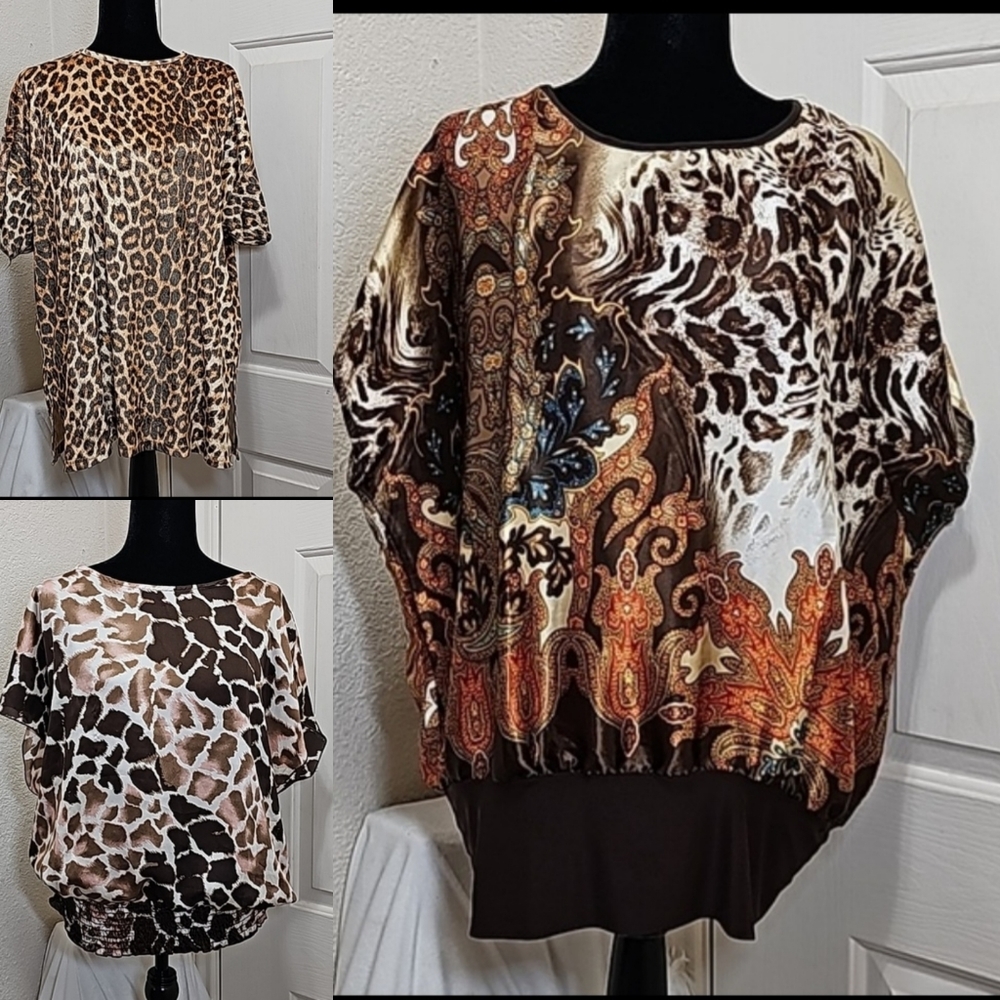123 USA & Check out Plus Blouses